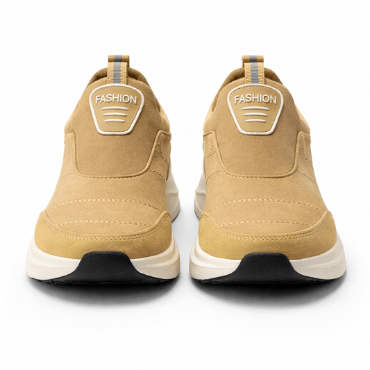 ZK Drift Sand Slip-On beige sneaker front view