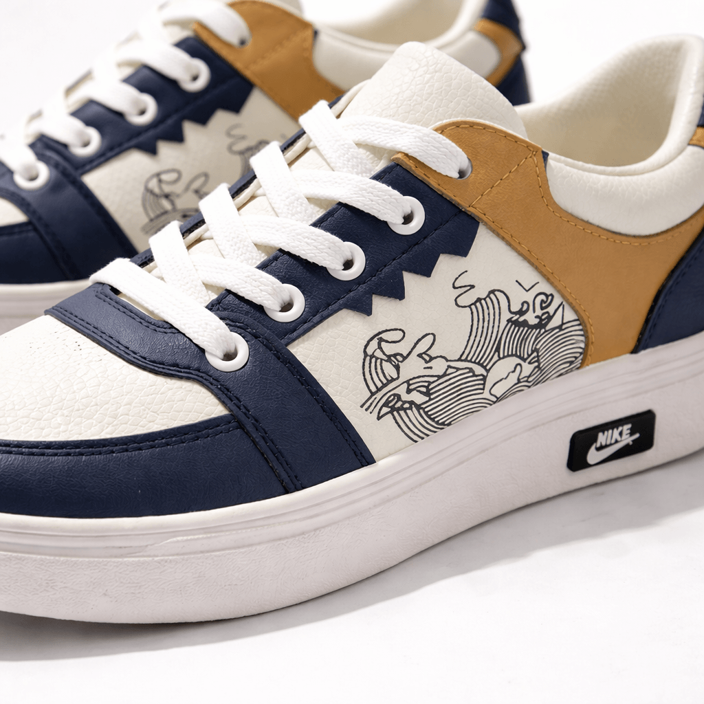 ZK Tidal Midnight Wave Low-Top side profile sneaker