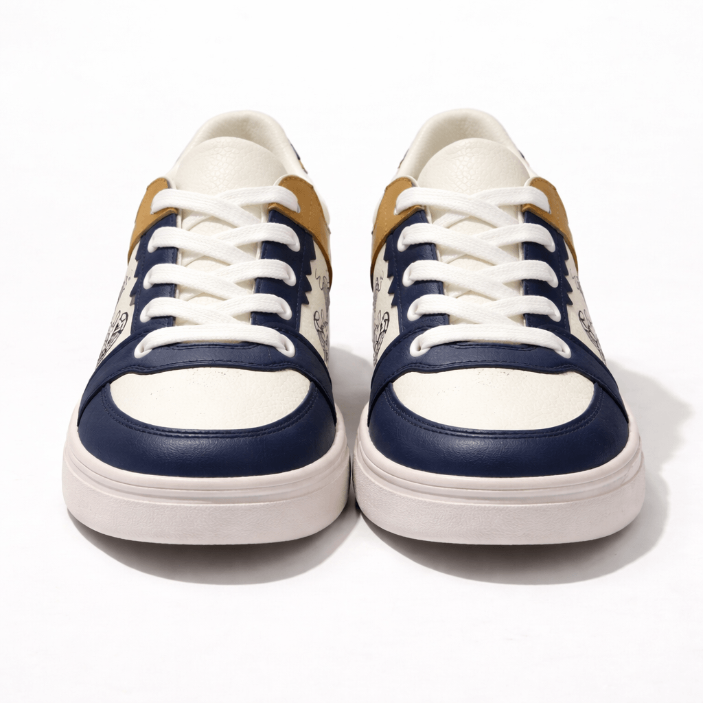 ZK Tidal Midnight Wave Low-Top front sneaker view