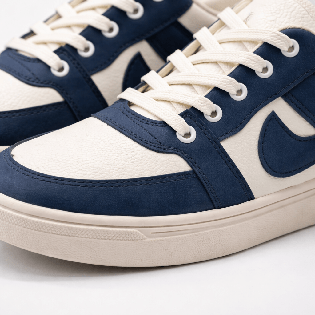 ZK Phantom Navy Low-Top side profile sneaker