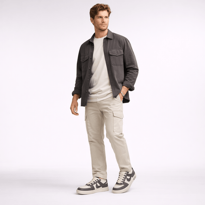 ZK Phantom Storm Low-Top grey sneaker detailed design