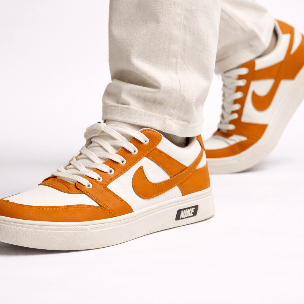 ZK Phantom Ember Low-Top detailed orange white sneaker design