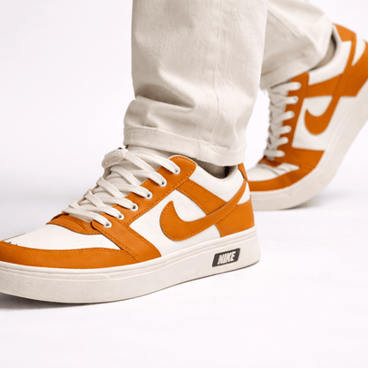 ZK Phantom Ember Low-Top detailed orange white sneaker design