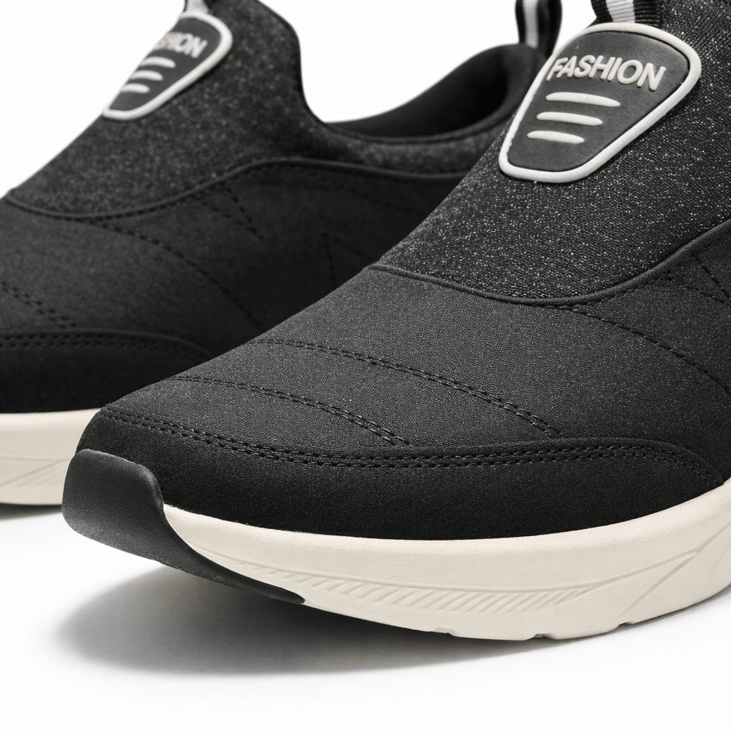 ZK Drift Onyx Slip-On side profile lightweight sneakers