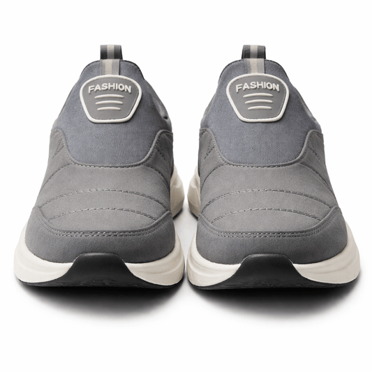ZK Drift Ash Slip-On grey sneaker front view